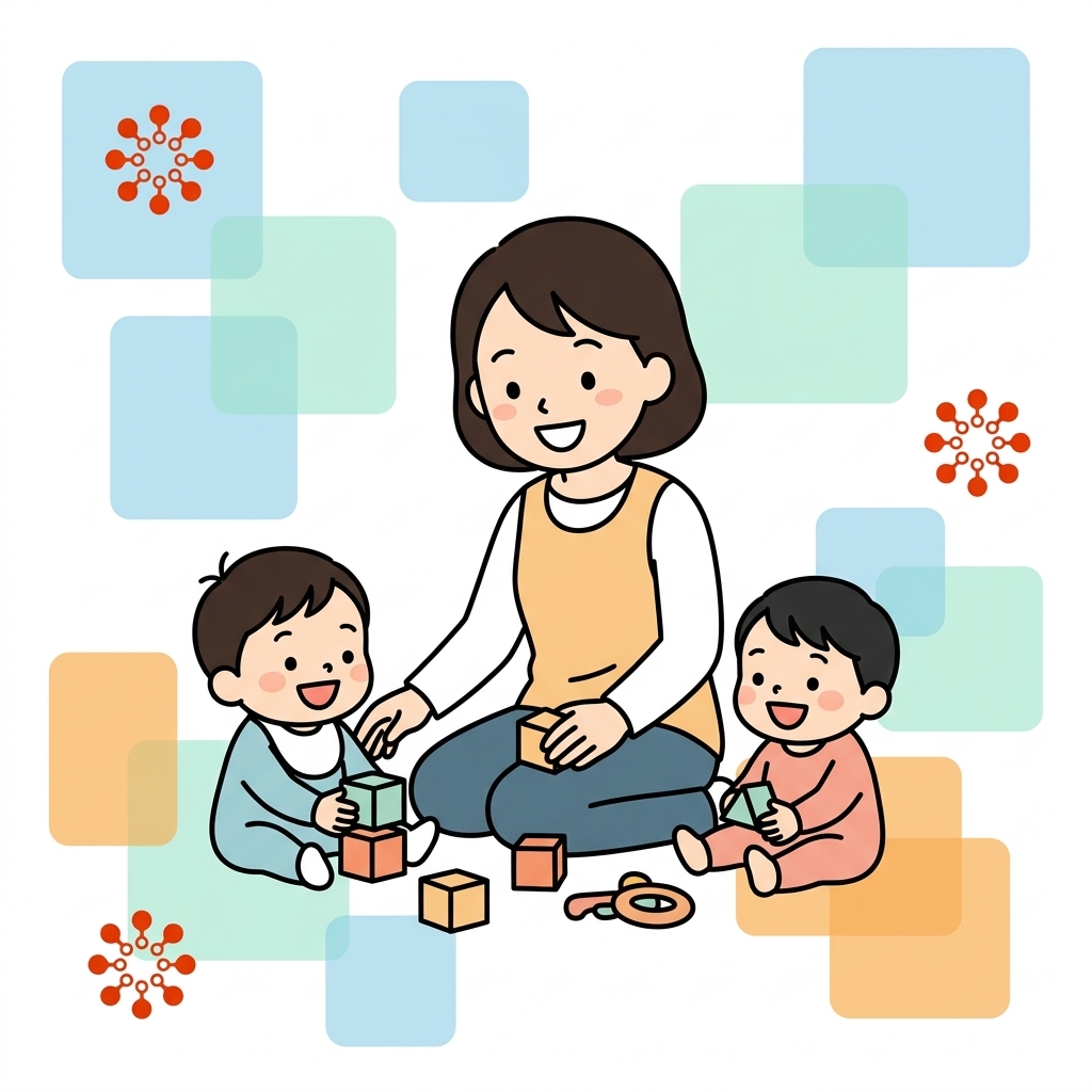 保育園のイラスト