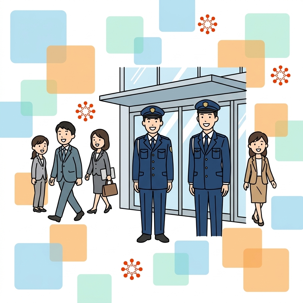警備のイラスト