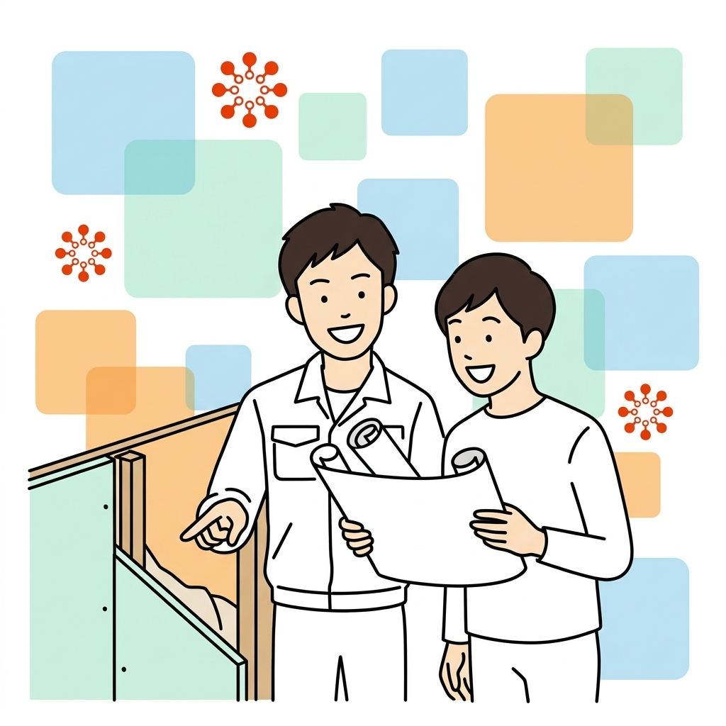 リフォームのイラスト