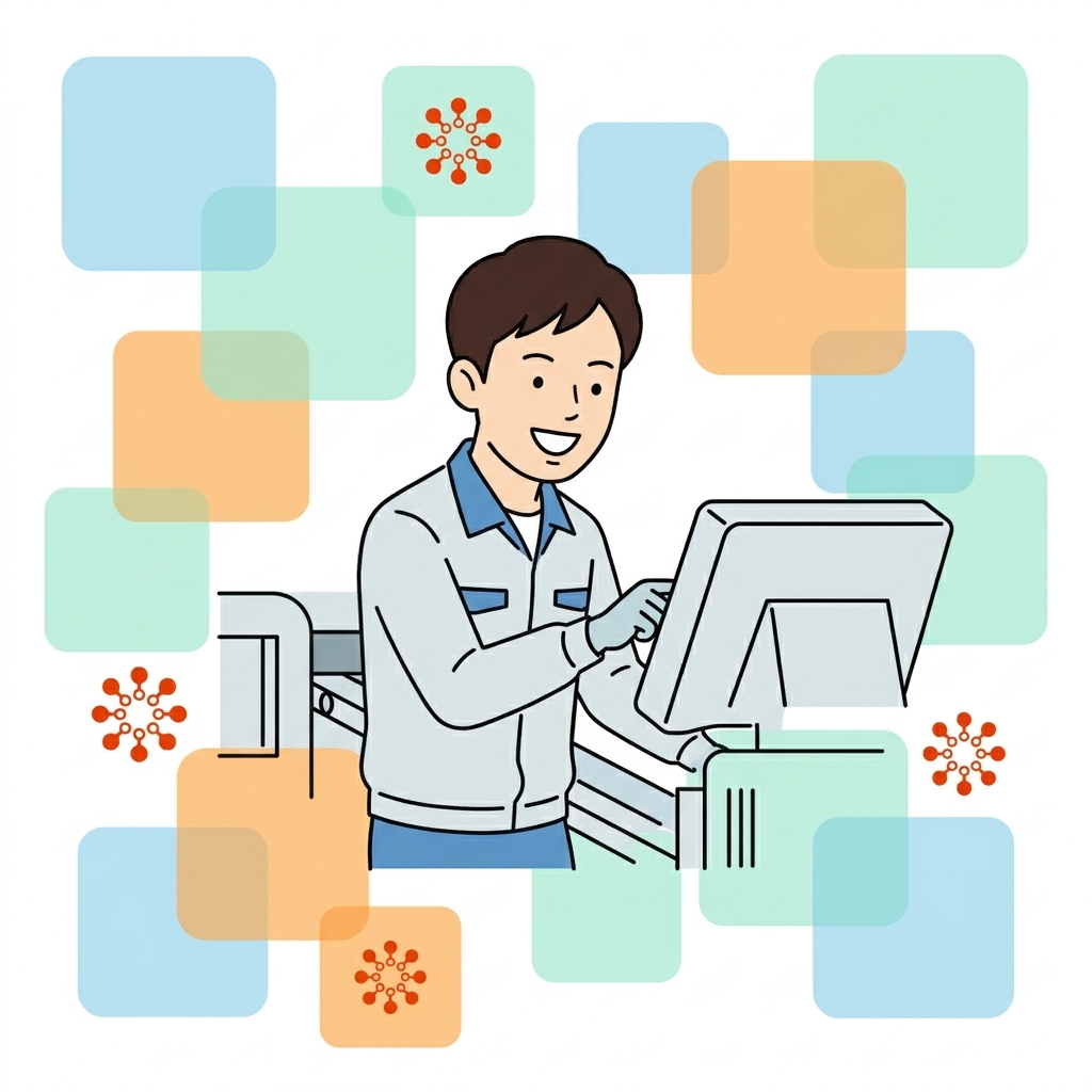 製造のイラスト