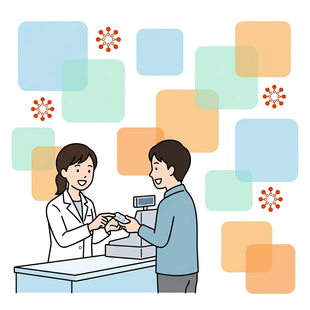 調剤薬局のイラスト